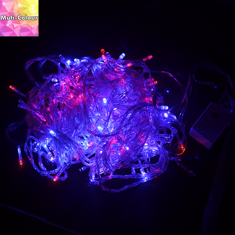 100/200/300/400/500 LED String Fairy Lights Indoor/Outdoor Xmas